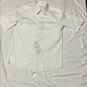 gold Label Roundtree & yorke Classic White Men's Shirt